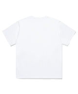 メルティング アップル プリンティングショートスリーブTシャツ ホワイト