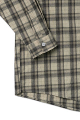 Autumn check shirt_beige