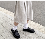バルーン カーブド サイドタック バミューダ パンツ メランジ