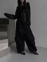 destroyed see-through knit (2color)