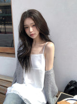 #Mood Cable Lettering Embroidery Round Cardigan (6color)