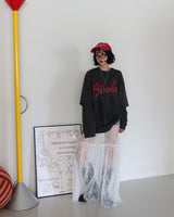 Laxique Sleeve Layered Oversized Fit T-shirt