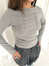 Napoleon sleeve T-shirt(2c)