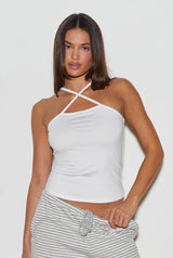 Athletic tank top - white