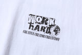Vintage Workhard Tee (White)