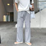 LMN bird coolever nylon cargo wide pants (4 colors)