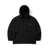 SPIDERWEB HOODED JACKET BLACK