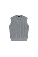 Cable Knit Sweater Vest