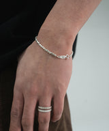 ダブルミックスチェーンブレスレット W (925 silver)