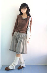 Round Pick Dot Cardigan