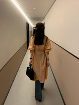 Lessder Organza ベルトドレス
