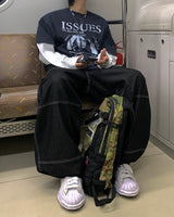 イシューズレイヤードオーバーロングスリーブTシャツ3C