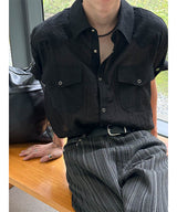 [S/S] Western シースルーリンクルシャツ(3color)