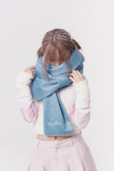 リボンマフラー (Fairy blue)