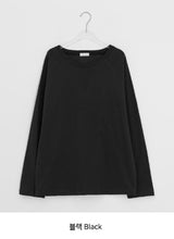 Senkyu Basic Raglan Over Long Sleeve Tee