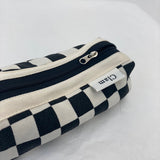 Clam ラウンドペンケース _ チェッカーボード