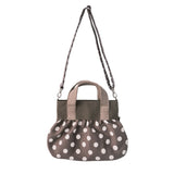 Ribbon dumpling bag_brown