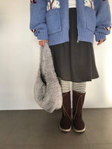 ピンストライプレッグウォーマー (3color)
