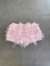 EatmePlz Strawberry Soda Low-Waisted Mini Shorts Ultra-Short Folded Pants