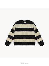 LMN Boutis Loose Fit Twisted Doughnutcracker Knitwear (4 colors)