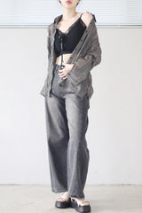 Odin See-through Overfit Shirt