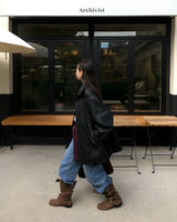 Our Leather Middle Jacket