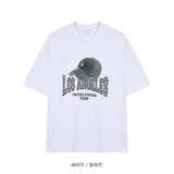 LMN ステイLAプレミアムコットンオーバーサイズフィット半袖Tシャツ(3カラー)