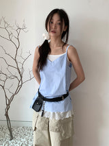 SAINT STRIPE BLOUSE (2C)