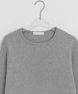 Higet Peach Fuzz Color Basic Long Sleeve Tee
