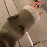  Liu Wool Overfit Duffel Coat