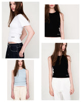 THEOHYOU SLEEVELESS (BLACK)