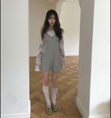 pantone :: gray sleeveless OPS