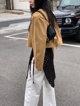 [MADE] Harmo layered knit skirt