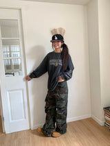 CAMOFLAGE POCKET PANTS