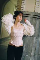 Darling corset top - pink