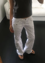 2WAY CAPRI BOOTS CUT PANTS