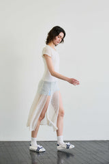 WITTY KNIT ONE-PIECE / IVORY