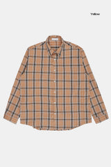 Madras big check over shirt