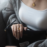 Gemma Wave Ring