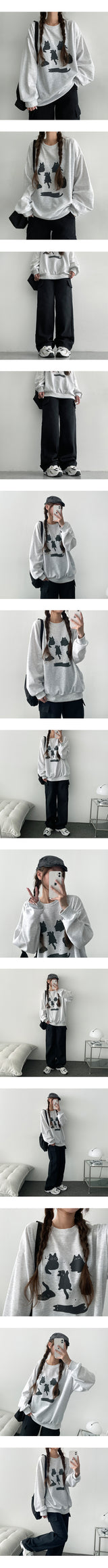 [3-tier length] [S–2XL] ドゥワタンタンコットンワイドカーゴパンツ (5 colors)
