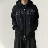レガシー レタリング オーバーフィット 2WAY フード ジップアップ