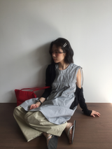 YWDシャーリングドレス (3color)