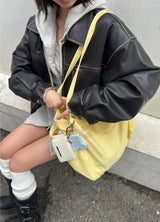 [prts made]ポートレートキャンバスビッグショッパーバッグ (5colors)