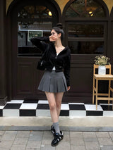 【BELLIDE MADE】RADD ニットツーウェイジップアップパーカー