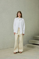 NOAH WIDE PANTS / BEIGE