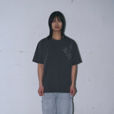 Untitled Starrynight Pigment Wash Short Sleeve Washed Black