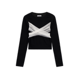 バレエタイリボントップス (3 COLORS)