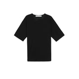 ASCLOレイヤードuネックショートスリーブtシャツ