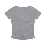 ルークアイレットレースアップコルセットハーフT (2COLOR)