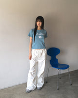 フェンレタリングラグラン半袖Tシャツ